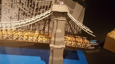 Brooklyn Bridge Of Lego At Brickman Wonders Of The World Auckland