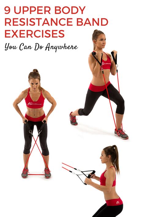 Upper Body Resistance Band Workout For Hotels And Travel Band Workout Resistance Band