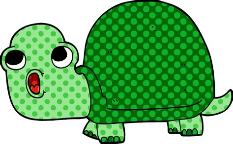 cartoon doodle shocked turtle 12182310 Vector Art at Vecteezy