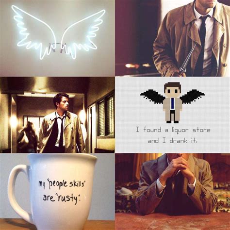 Castiel Aesthetic Supernatural Amino