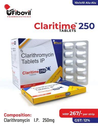 Clarithromycin I P Mg Tablets At Rs Box Pharmaceutical