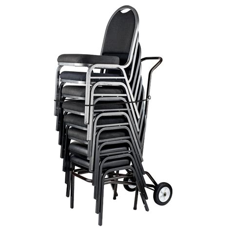 12-Capacity Banquet Stack Chair Dolly With Bungee Harness By National ...