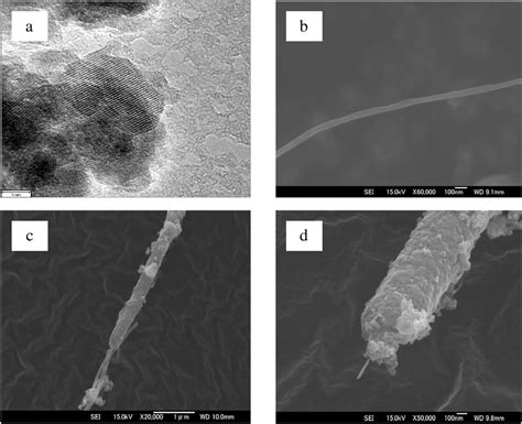 A Tem Micrograph Of Ferrite Nanoparticle With Composition Of X