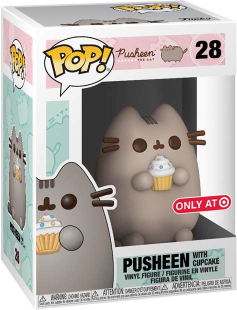 Figurine Pop Pusheen 28 Pas Cher Pusheen Avec Cupcake