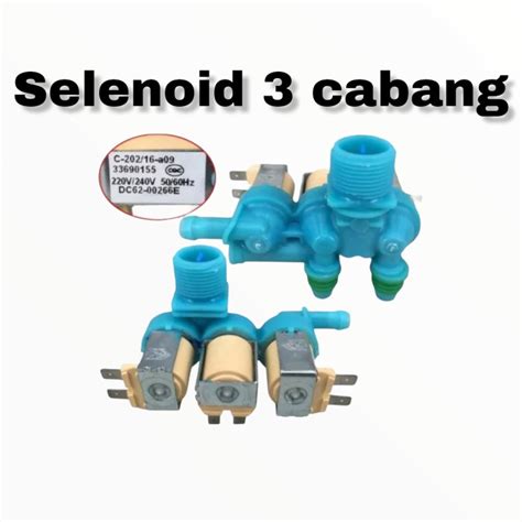 Selenoid Valve Mesin Cuci Samsung Wa J Sw Cabang Original