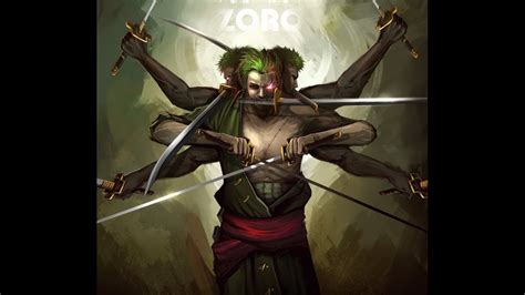 One Piece Zoro 9 Sword Style