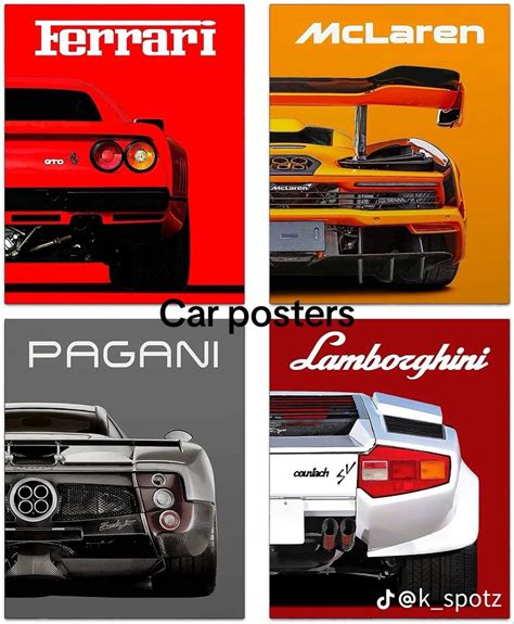 Car Posters Ferrari Poster Di Design Auto