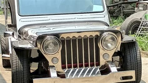 Philippines Stainless Jeep Front View