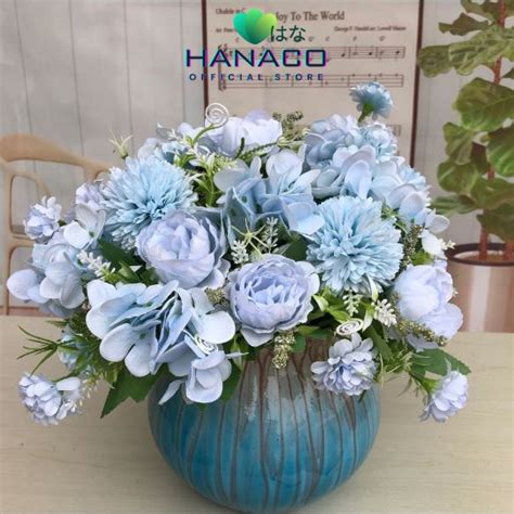 Jual Hanaco Bouquet Bunga Bkt Artifisial Dekorasi Shopee Indonesia