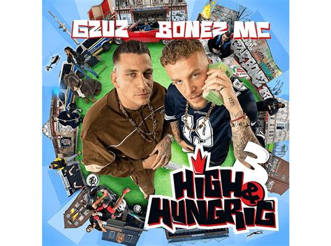 Gzuz Bonez Mc High And Hungrig 3 CD Gzuz Bonez Mc Auf CD