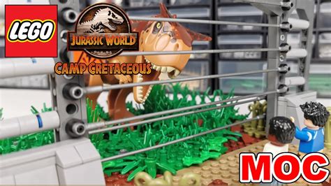 Lego Jurassic Park Velociraptor Paddock Moc Atelier Yuwa Ciao Jp