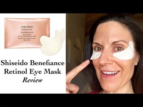 Shiseido Benefiance Pure Retinol Eye Mask Review | Gina Miller's Blog - Travel, Fitness, Luxury ...