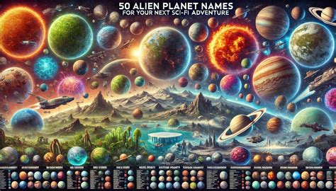 50 Alien Planet Names for Your Next Sci-Fi Adventure - Umbra