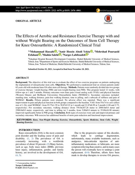 Pdf The Effects Of Aerobic And Resistance Exercise Therapy With And