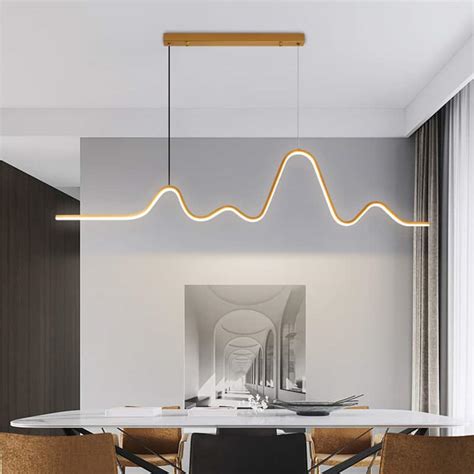 Lustre linear montanha minimalista Frete Grátis Todo Brasil