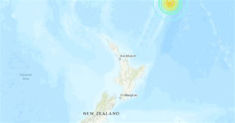 Un Terremoto De Magnitud Remeci A Nueva Zelanda New Zealand