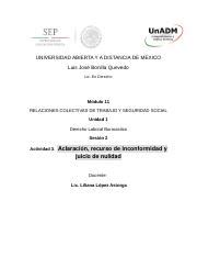 M11 U1 S2 Lubq Docx UNIVERSIDAD ABIERTA Y A DISTANCIA DE MEXICO Luis