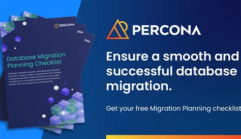 Database Migration Planning Checklist - Percona