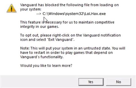 Riot Vanguard FAQ League Of Legends League Of Legends Support