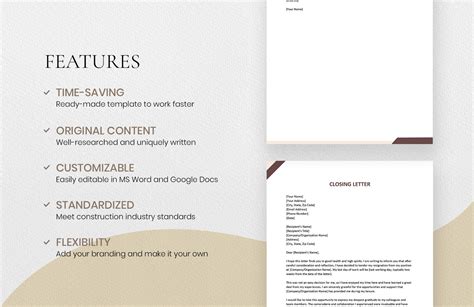 Closing Letter in Word, Google Docs, Pages - Download | Template.net