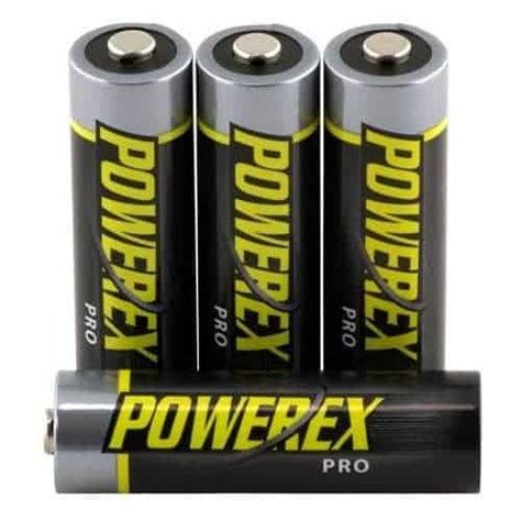 Power Batteries Rechargeable Consumer Powerex Pro Aa