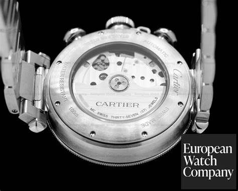 Cartier Wspa Pasha De Cartier Chronograph Ss Mm Wspa