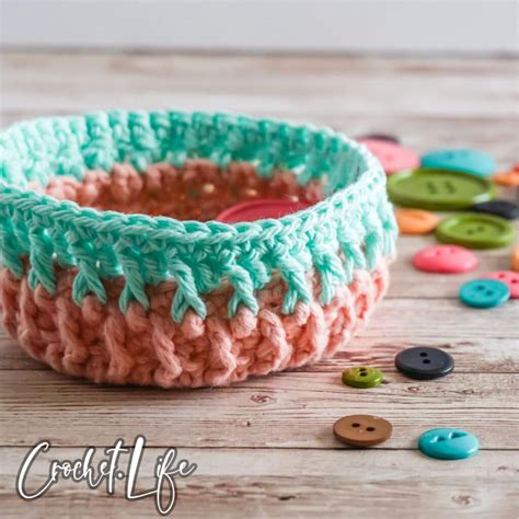 Easy Trinket Bowl Crochet Pattern Free Crochet Pattern Crochet Life