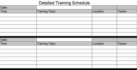 Employee Training Schedule Template Excel Lovely Download Employee ...