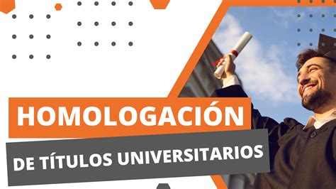 Homologación de títulos universitarios Tu Formación Importa