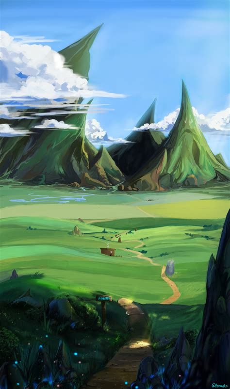 Artstation Mountain Painting