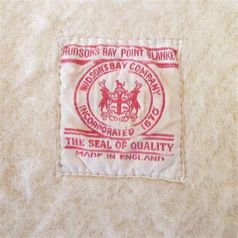 Hudson Bay Vintage Wool Blanket Etsy