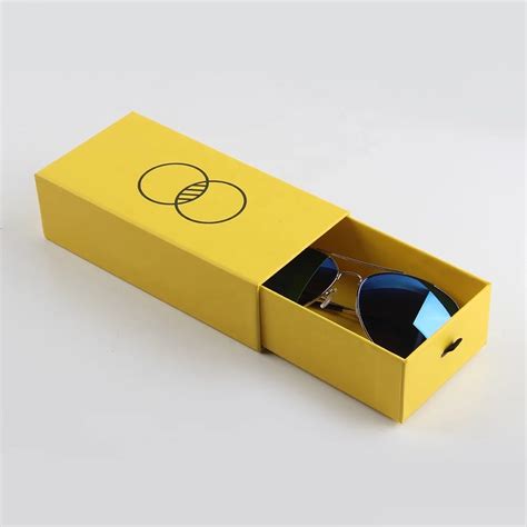 Custom Printing Sliding Sunglasses Packaging Boxes With Logo