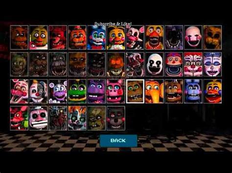 Ultimate Custom Night Jumpscares Ekiyorum Youtube