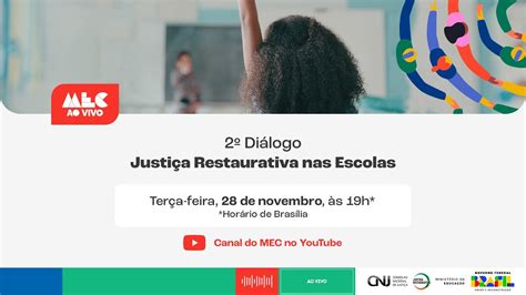 Mecaovivo Di Logo Justi A Restaurativa Nas Escolas Youtube