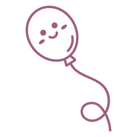 Rosa Ballon Mit Einem Smiley Darauf Png Und Svg Design F R T Shirts