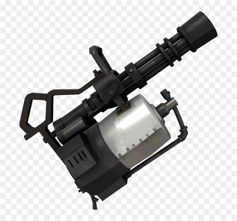 Minigun Png Download - Tf2 Minigun Png, Transparent Png - vhv