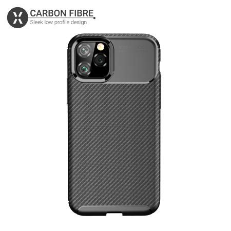 Olixar Carbon Fibre Apple IPhone 11 Pro Case Black Reviews