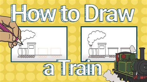 How To Draw A Train Train Drawing Twinkl Illustrators Youtube