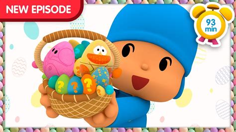 New Episode 🥚 Pocoyo In English Egg Cellent Friends 🎢 93 Min Full