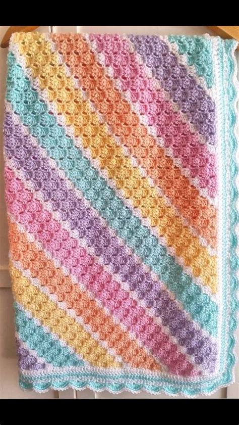 Crochet Simple And Fast Corner To Corner Baby Blanket C2C Atelier