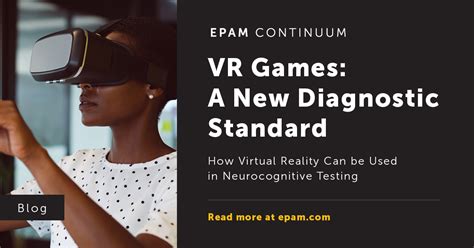 How VR Games Can Be Used for Testing Neurocognitive Decline | EPAM