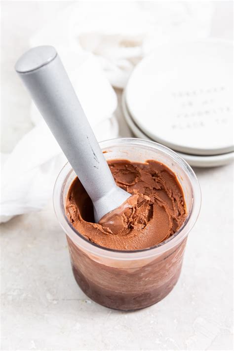 Chocolate Dairy Free Keto Ice Cream Ninja Creami Lara Clevenger