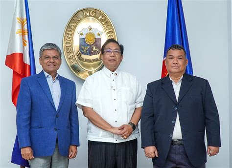 Ulab Officials Paid A Courtesy Visit To His Excellency Leo Tito L Ausan Jr The Ambassador Of