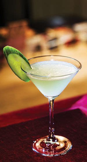 Cucumber Hither 1½ Oz Svedka Cucumber Lime ¾ Oz Fresh Lime Juice ¾