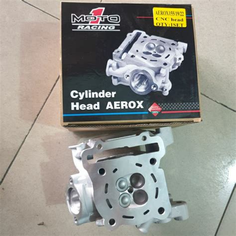 Jual Head Aerox All New Nmax Lexi 22 19 Moto 1 Racing Porting Cnc