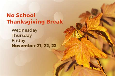 School closed for Thanksgiving Break - General News - News | Mundelein ...