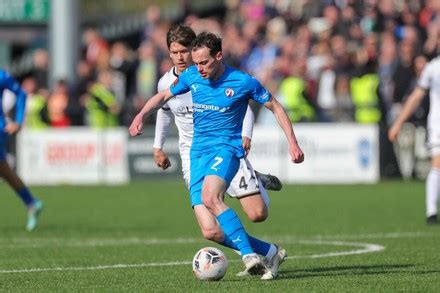 Chesterfield Forward Liam Mandeville During Editorial Stock Photo