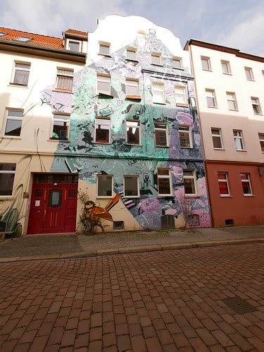 Halle Saale Freiraumgalerie Im Stadtviertel Freiimfelde Halletoni