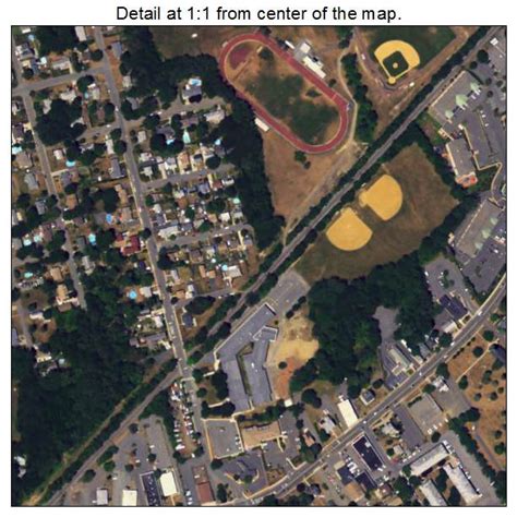 Aerial Photography Map of Spotswood, NJ New Jersey