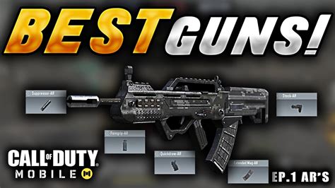 Lowest Recoil Highest Damage Etc Best Guns Ep Ar S Call Of